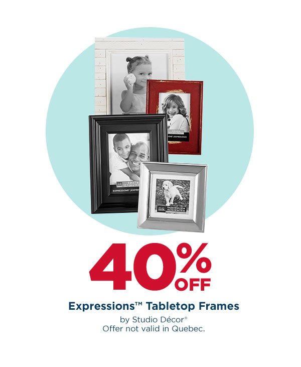 Expressions Tabletop Frames