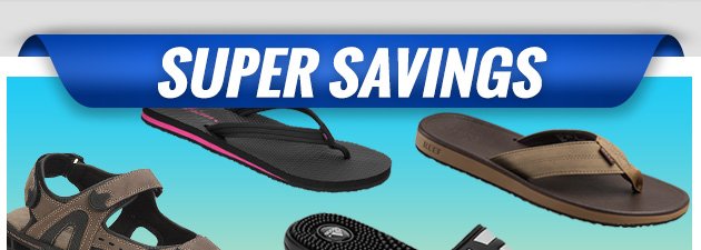 Super Savings | Up to 40% Off Slides & Sandals | Ends Saturday, July 28, 2018