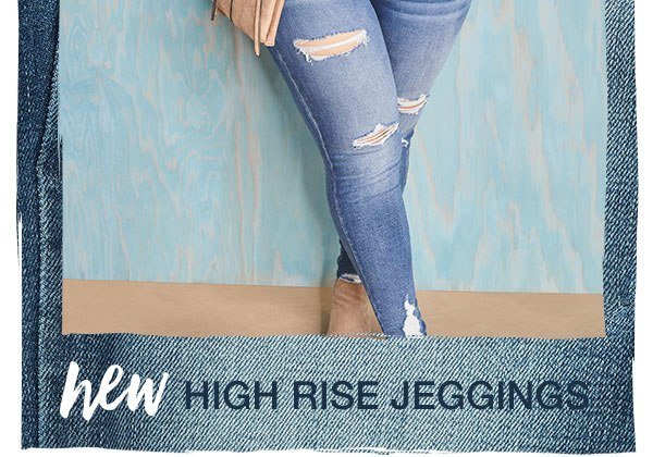 New high rise jeggings