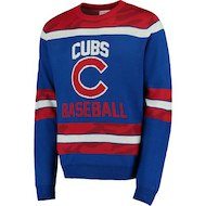 Men's Royal Chicago Cubs Camouflage Team Sweater
