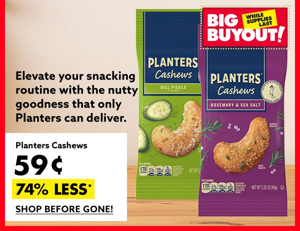 Planters Cashews