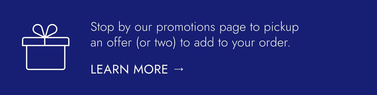 Promotions page