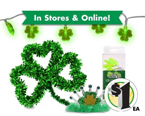 Shop $1 St. Patrick's Day Supplies!