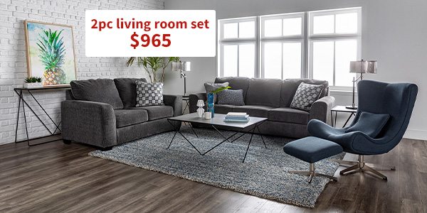 Banks 2 Piece Living Room Set $965