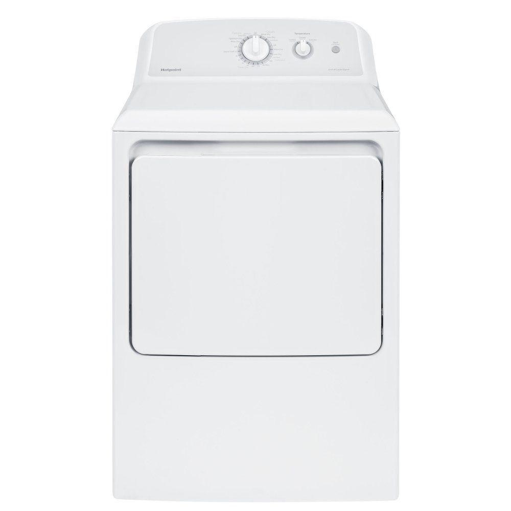 Hotpoint Aluminized Alloy Electric Dryer - 6.2 cu. ft. White