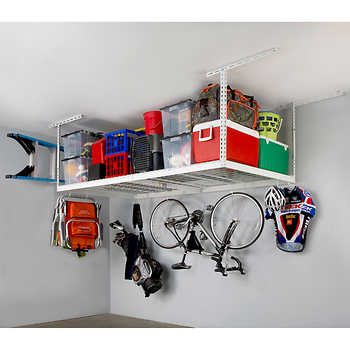 SafeRacks Overhead Garage Storage Rack and Accessories Kit