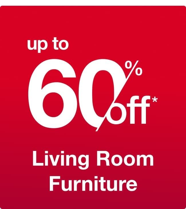 Up to 65% off Living Room Furniture