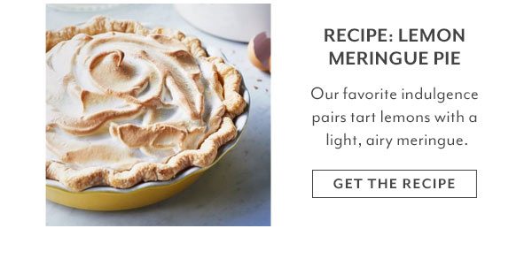 Recipe: Lemon Meringue Pie