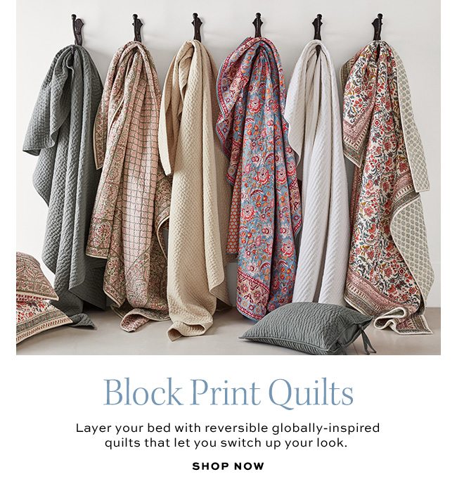 Block Print Quilts
