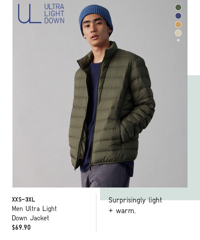 MEN ULTRA LIGHT DOWN JACKET