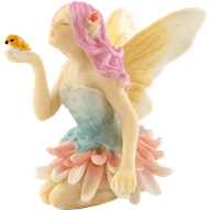 Bird in the Hand Fairy Statue