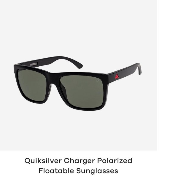 Quiksilver Charger Polarized Floatable Sunglasses