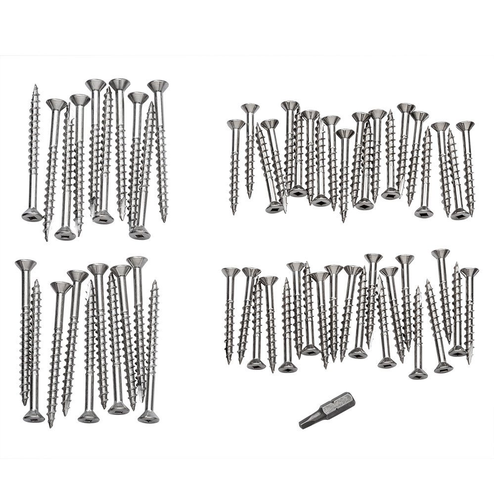 Stainless Steel Hardware Pack for Modern Adirondack Chair
