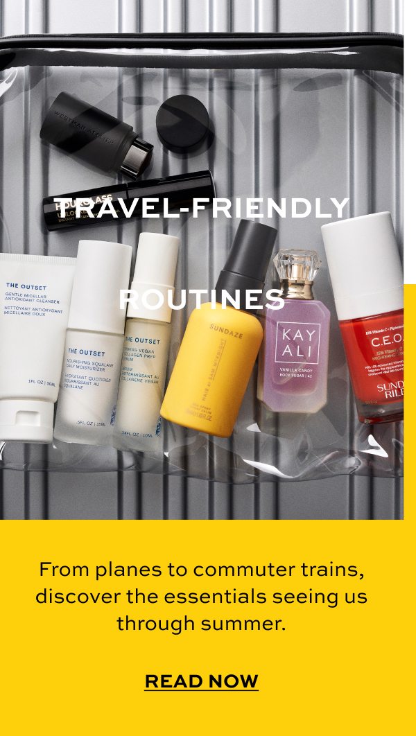 TRAVEL-FRIENDLY ROUTINES