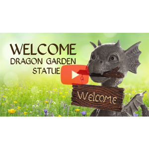 Welcome Dragon Garden Statue