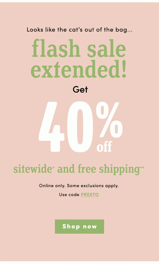 Get 40 Off Sitewide Free Shipping Flash Sale Extended J Crew Factory Email Archive
