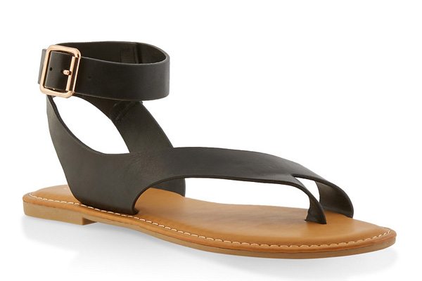 Toe Ring Ankle Strap Sandals