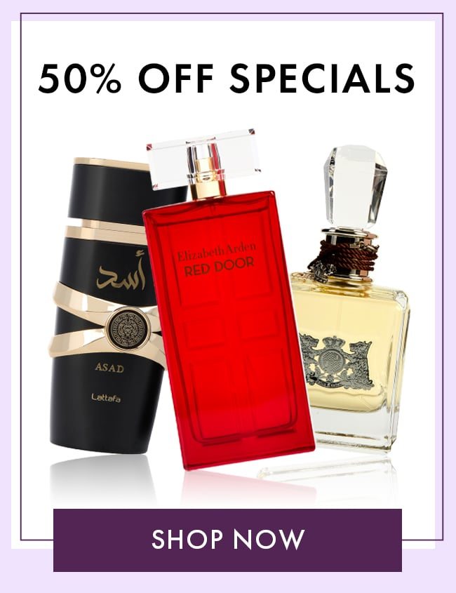 50% Off Specials. Shop Now