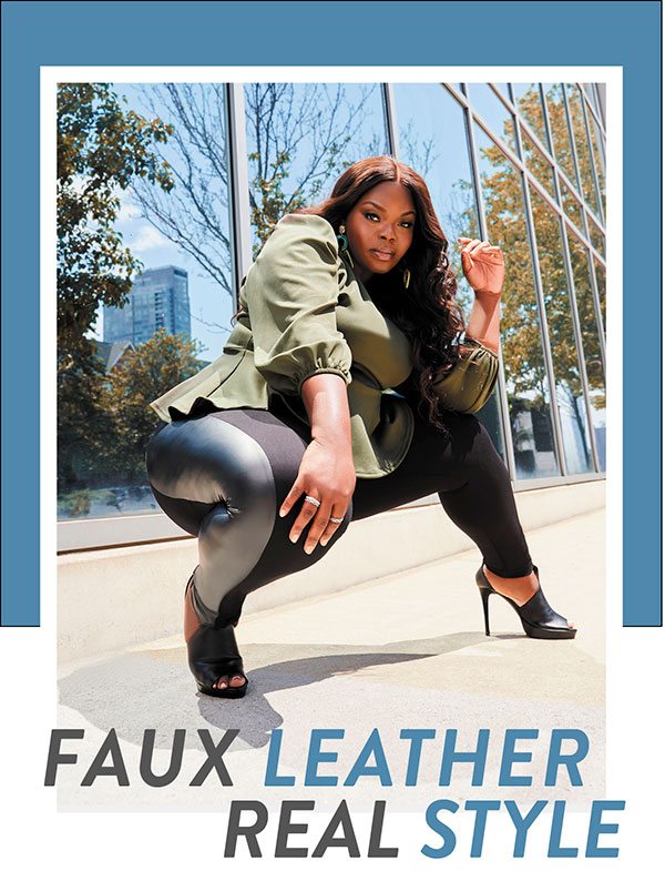 Faux Leather, Real Style