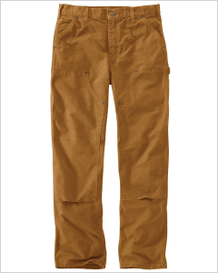 MEN'S WASHED DUCK DOUBLE-FRONT WORK PANT