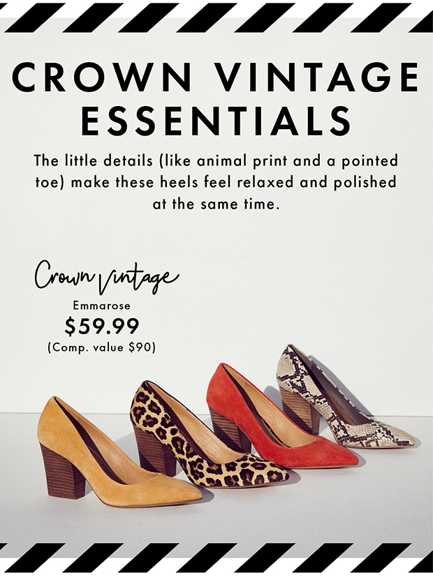 CROWN VINTAGE ESSENTIALS