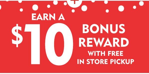 Plus, earn $10 bonus Shoe Perk reward when you choose free in store pickup. Must log in for discount to apply. Click to Log in or Join Now.