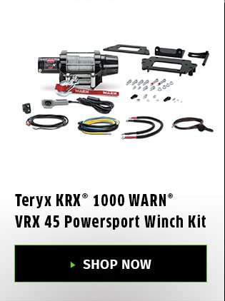 Teryx KRX® 1000 Warn® VRX 45 Powersport Winch Kit