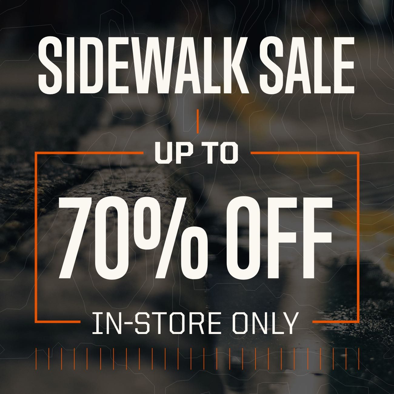 Sidewalk Sale