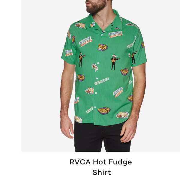 RVCA Hot Fudge Short Sleeve Shirt