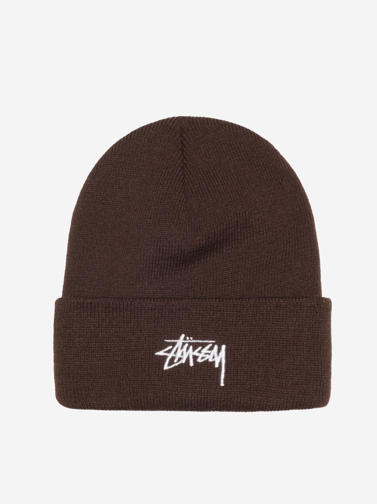 Image of Stussy Stock Cuff Beanie - Coffee