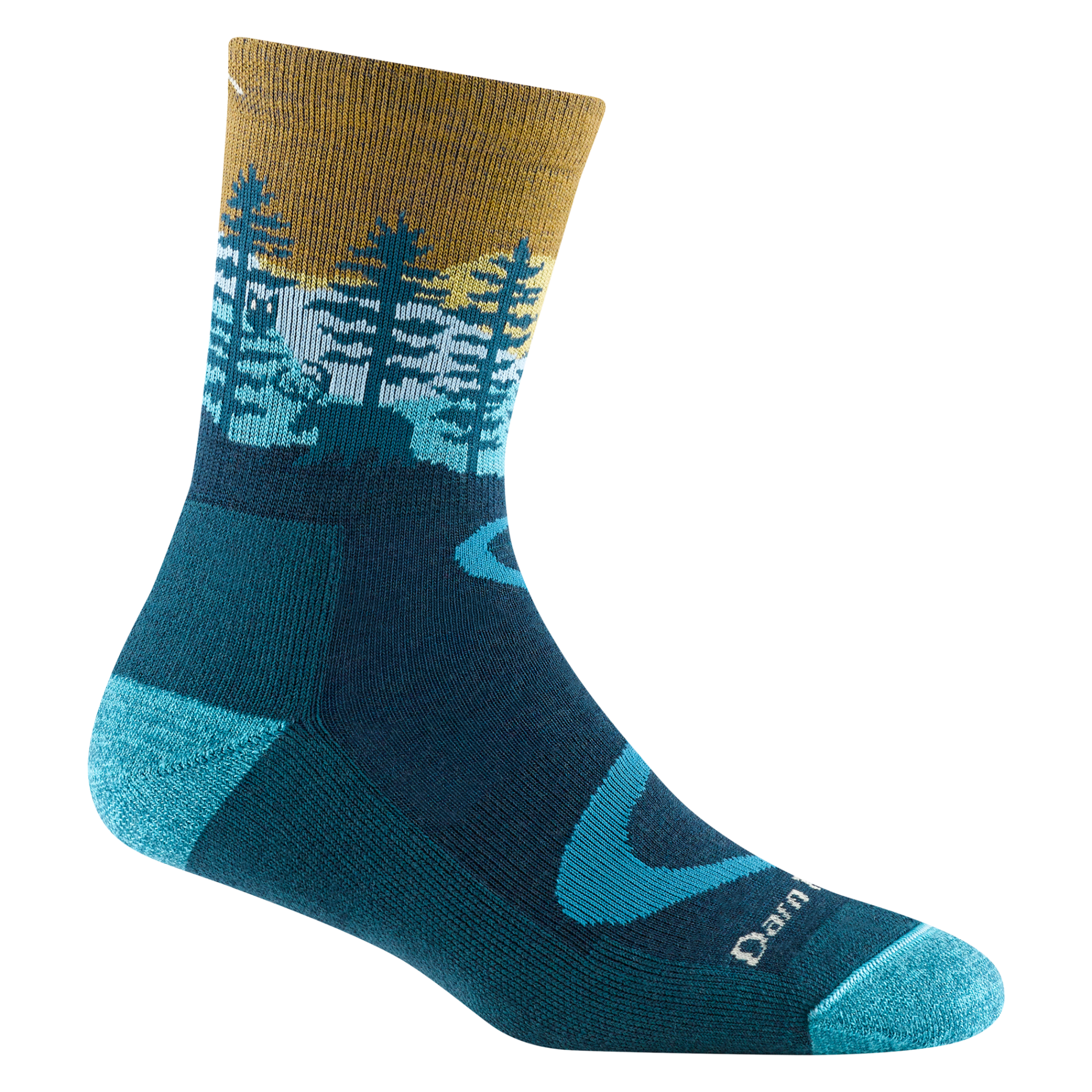 Image of Women's Northwoods Micro Crew Midweight Hiking Sock