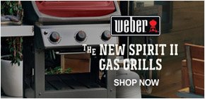 The New Weber Spirit II Gas Grills