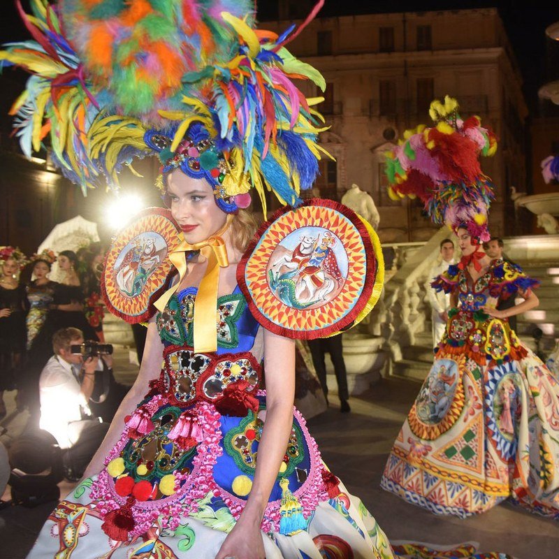 Dolce & Gabbana Alta Moda in Palermo, Sicily