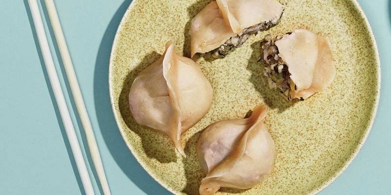 Steamed Mixed Shellfish Dumplings Recipe