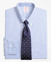 Madison Classic-Fit Dress Shirt, Non-Iron Candy Stripe