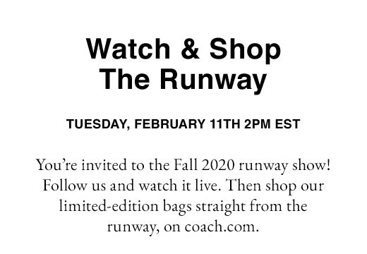 Watch & Shop The Runway