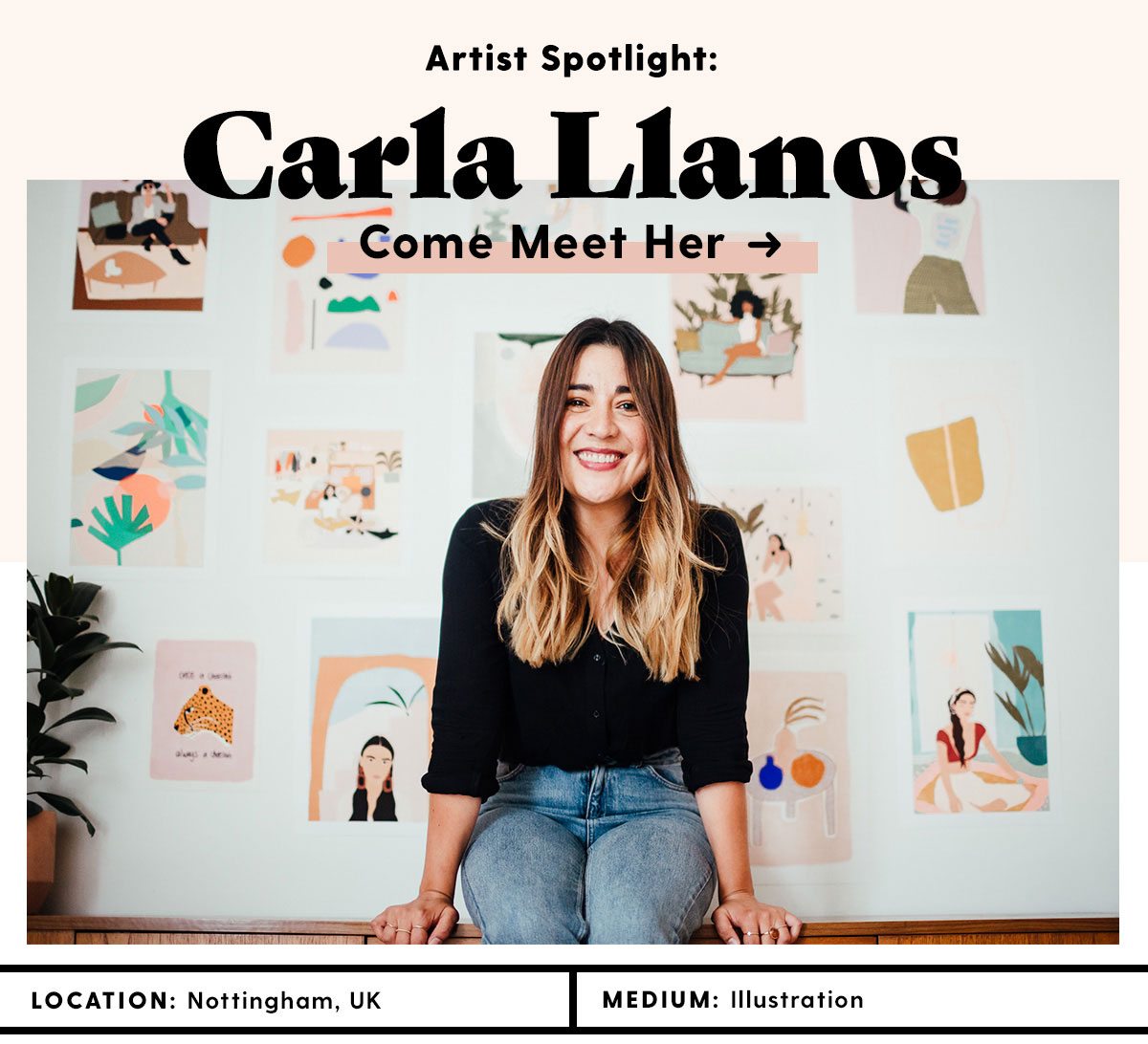 Artist Spotlight: Carla Llanos Come Meet Her 