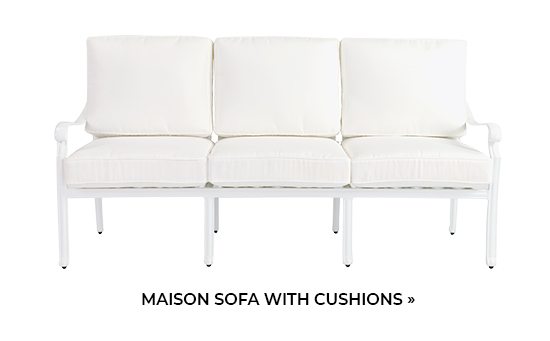 Maison Sofa with Cushions