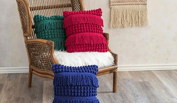 Crochet Pillow Covers That Fit and Function