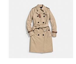 BEIGE TRENCH COAT