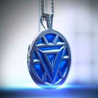 Iron Man's Arc Reactor Necklace (Turquoise) Jewelry by Whats Your Passion Jewelry