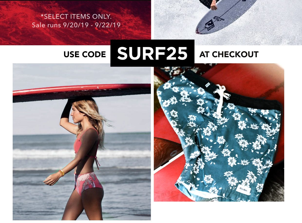 Hero - 25% OFF Surf and Active Swim