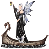 Night Voyage Fairy Statue