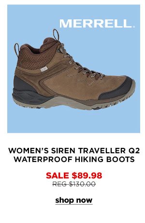 Merrell Women's Siren Traveller Q2 Waterproof Hiking Boots - Click to Shop Now