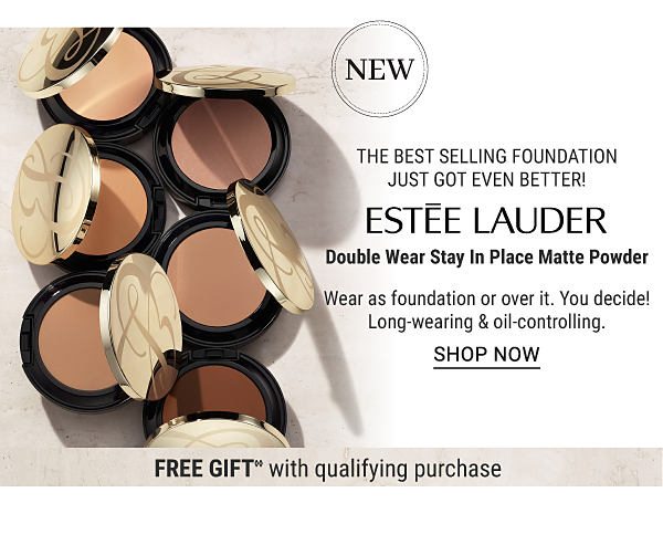 Estee Lauder Double Wear Stay in Place Matte Powder. Shop Now.