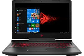 HP OMEN 17t Intel Core i7 8750H Six-core 17.3 1080p IPS 144Hz NVIDIA G-Sync Gaming Laptop w/ GTX 1070 8GB Graphics