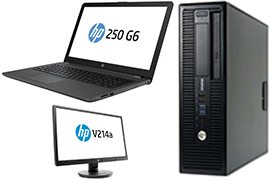 HP Business PCs starting $299.99, 21 1080p Monitor under $60, Refurb Desktops starting $124