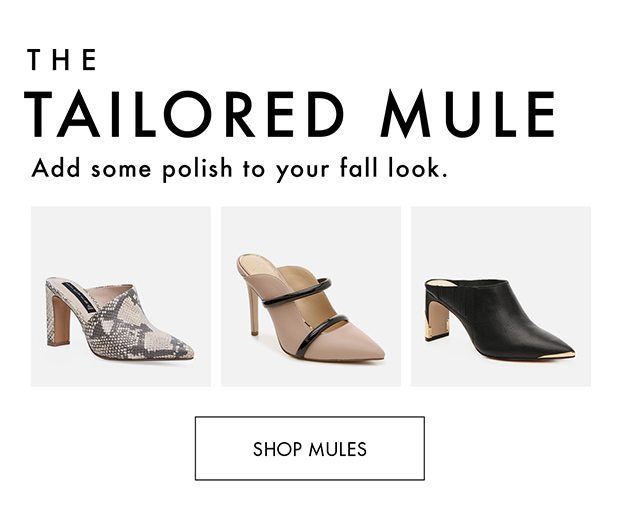 SHOP MULES