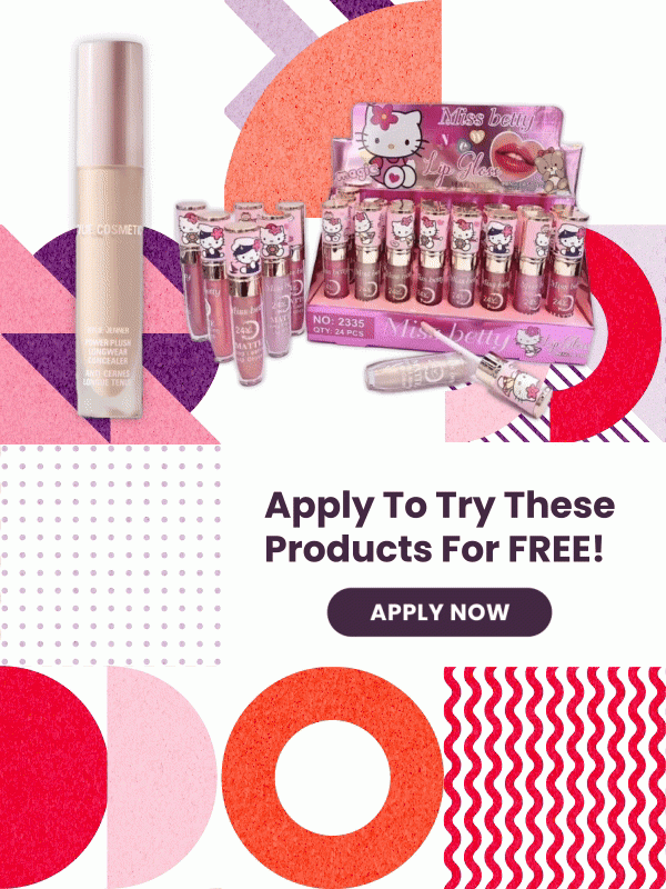 Apply to try today's FREE products NOW!