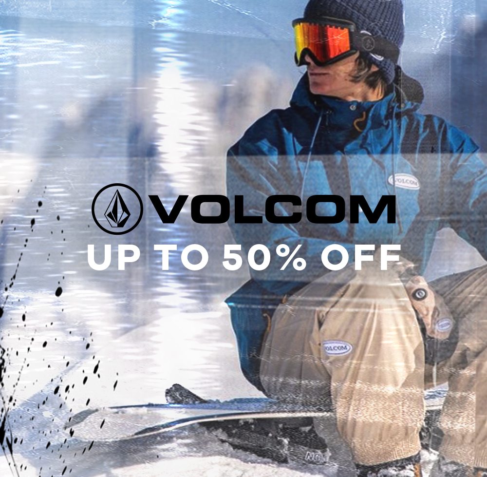 VOLCOM UP TO 50% OFF 